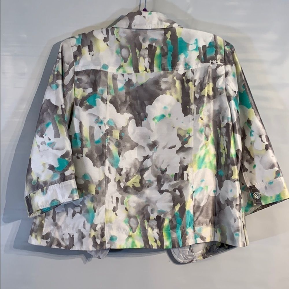 Abstract Print Jacket - Picture 4 of 4